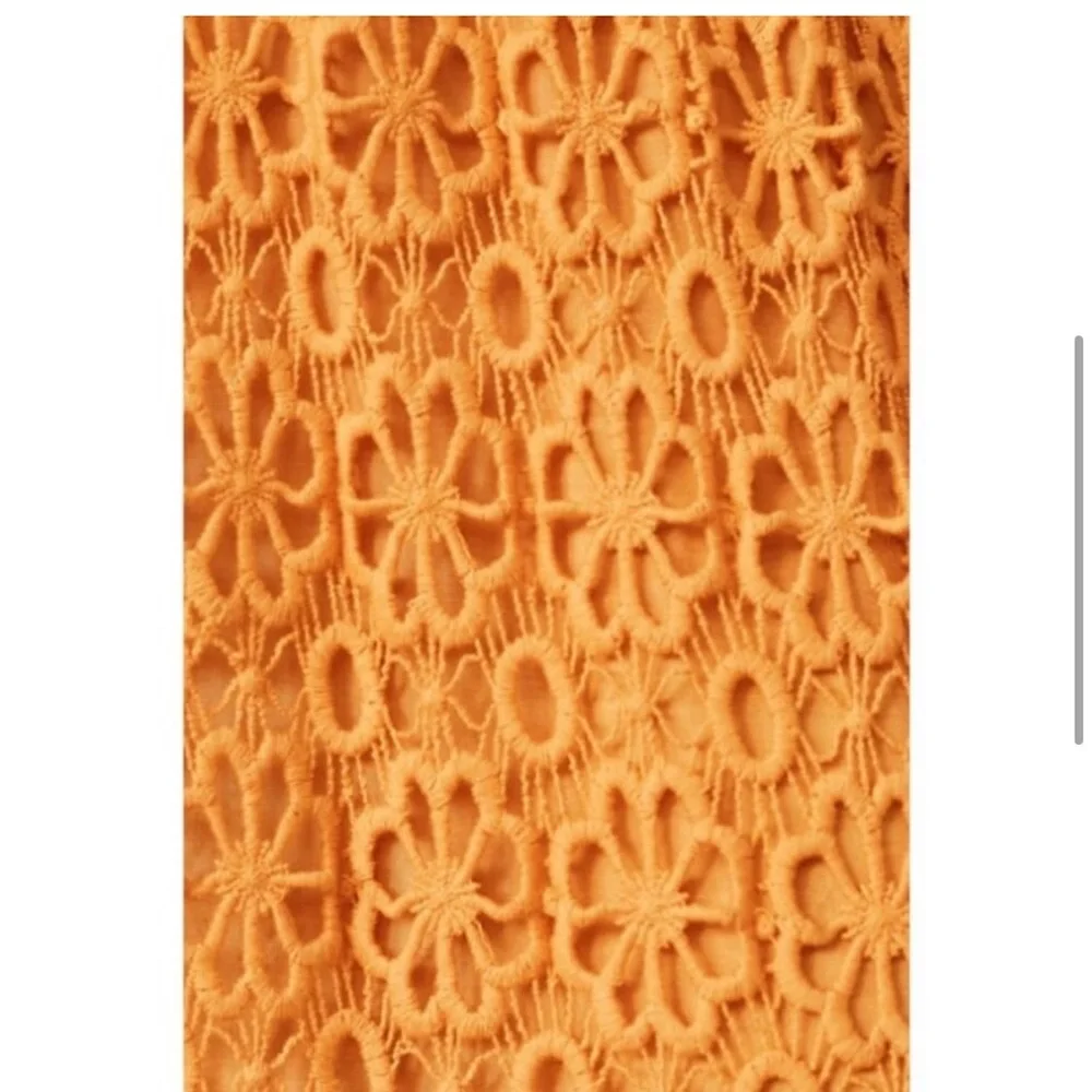 Free People Orange Crochet Maxi Dress - Picture 2 of 4